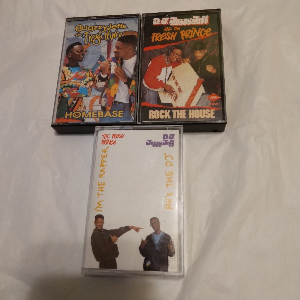 Dj Jazzy Jeff And The Fresh Prince Cassette Tape Bundle